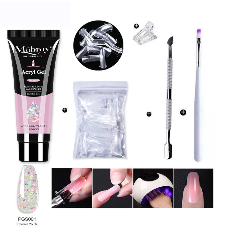 Nail Art Crystal Extension Tool Quickly Extend Crystal Model Gel