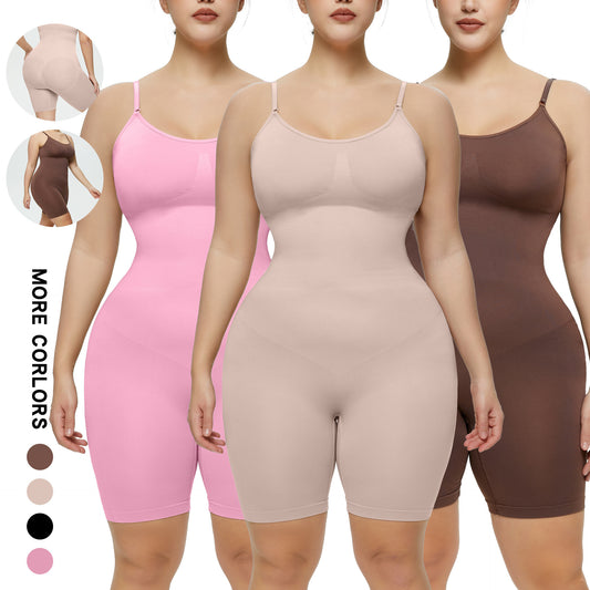 European And American Plus Size Postpartum Hip Lifting Seamless Corset For Women